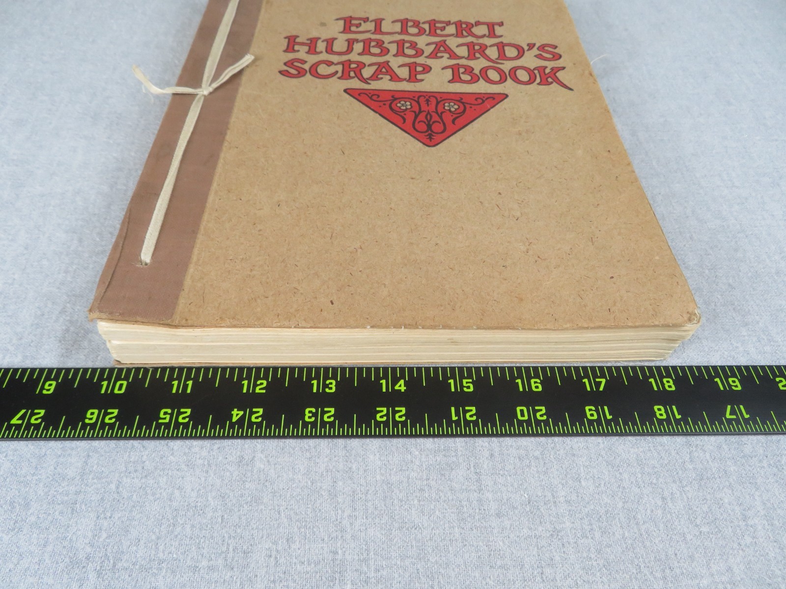 Elbert Hubbard’s Scrap Book 1923 by Roycrofters 228 Pages + Indexes