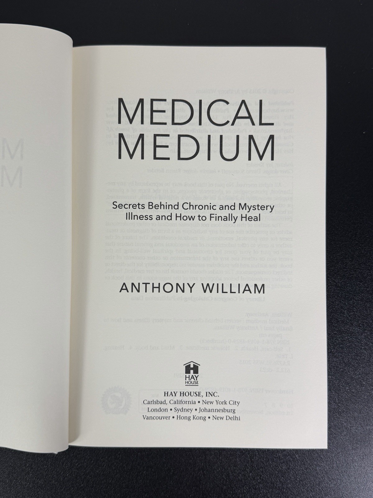 Medical Medium by Anthony William – Kreskin collection