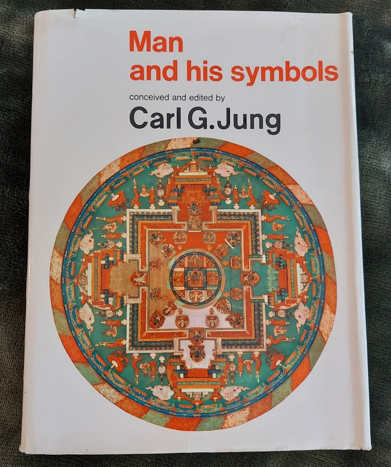 Man and His Symbols by Carl G. Jung Hardcover, Dust Jacket 1964 Classic