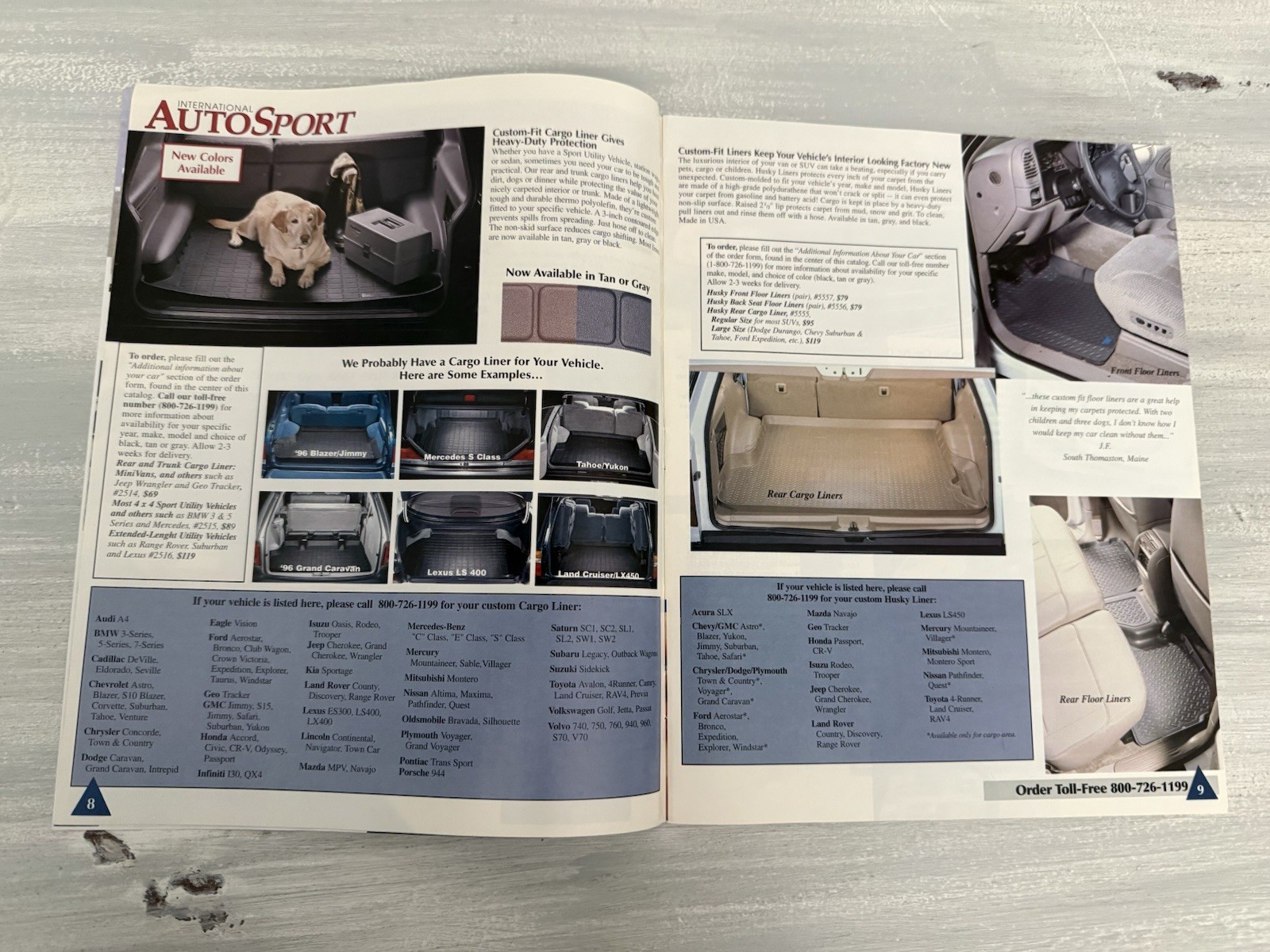 International AutoSport Auto Sport Car Catalog Summer 1998 47 pages