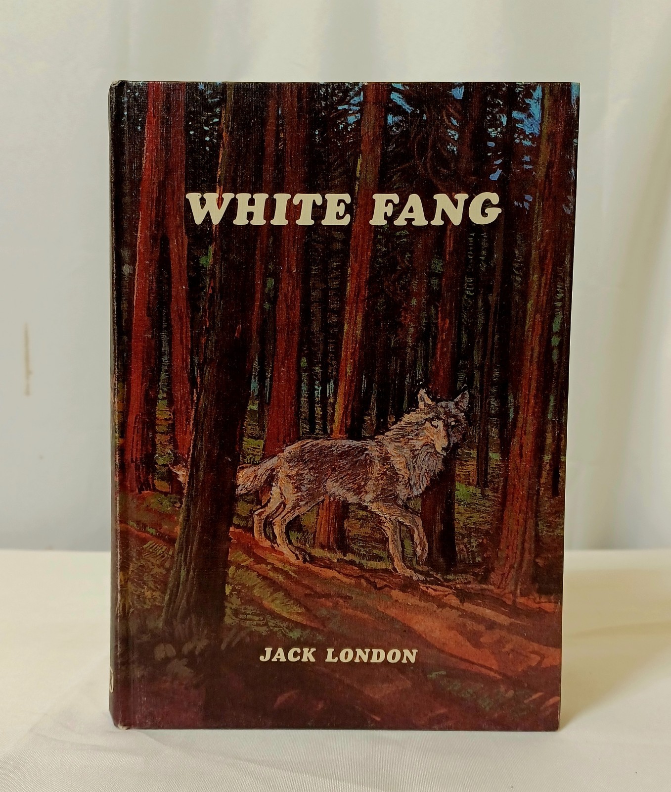 White Fang by Jack London HC Illustrated Book 1971