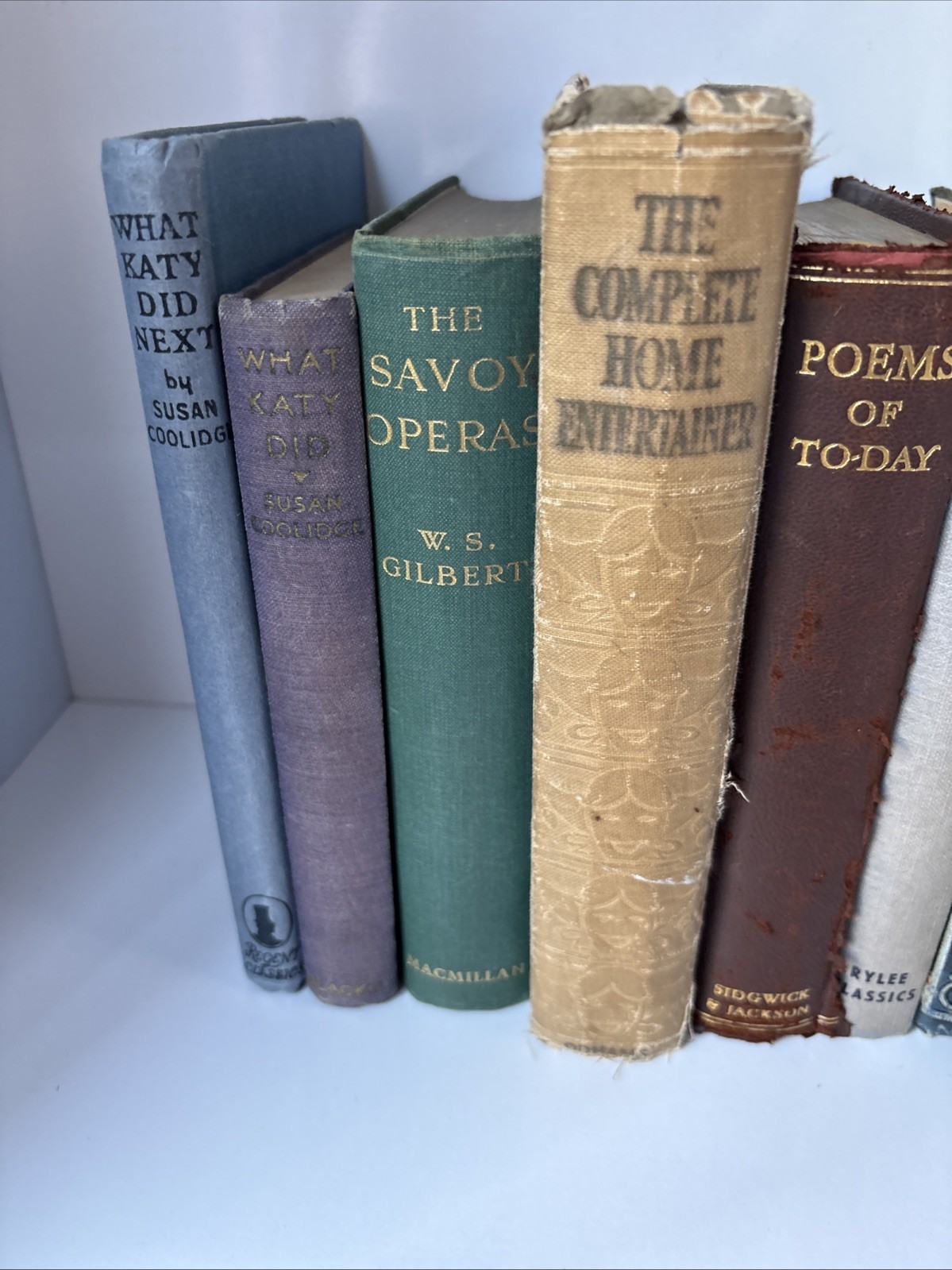Collection of Old Books for Decoration 30cm shelf space Max Height 24cm
