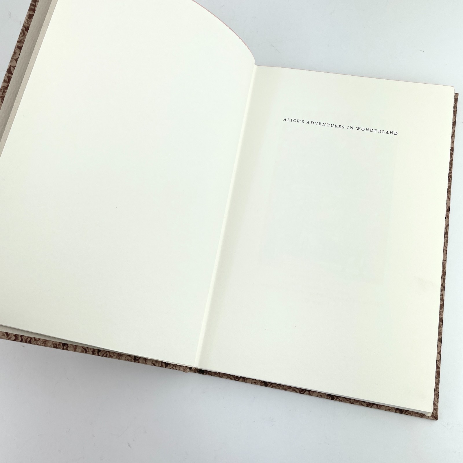A COLISH Alice’s Adventures in Wonderland Lewis Carroll Illustrated Letterpress