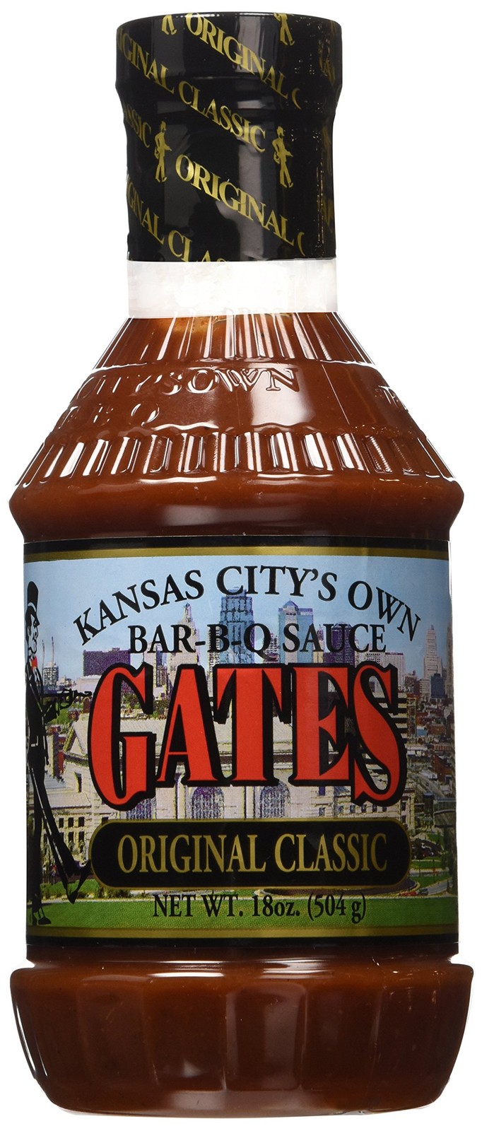 Gates Original Classic Bar-B-Q Sauce, 18 Ounce Bottle, 18.0 (Pack of 1)