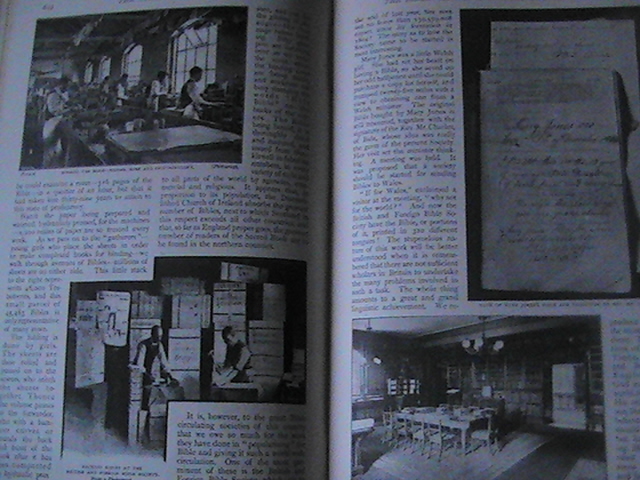 Holy Bible How Printed Circulated Frowde Printing Press Old Antique Article 1894