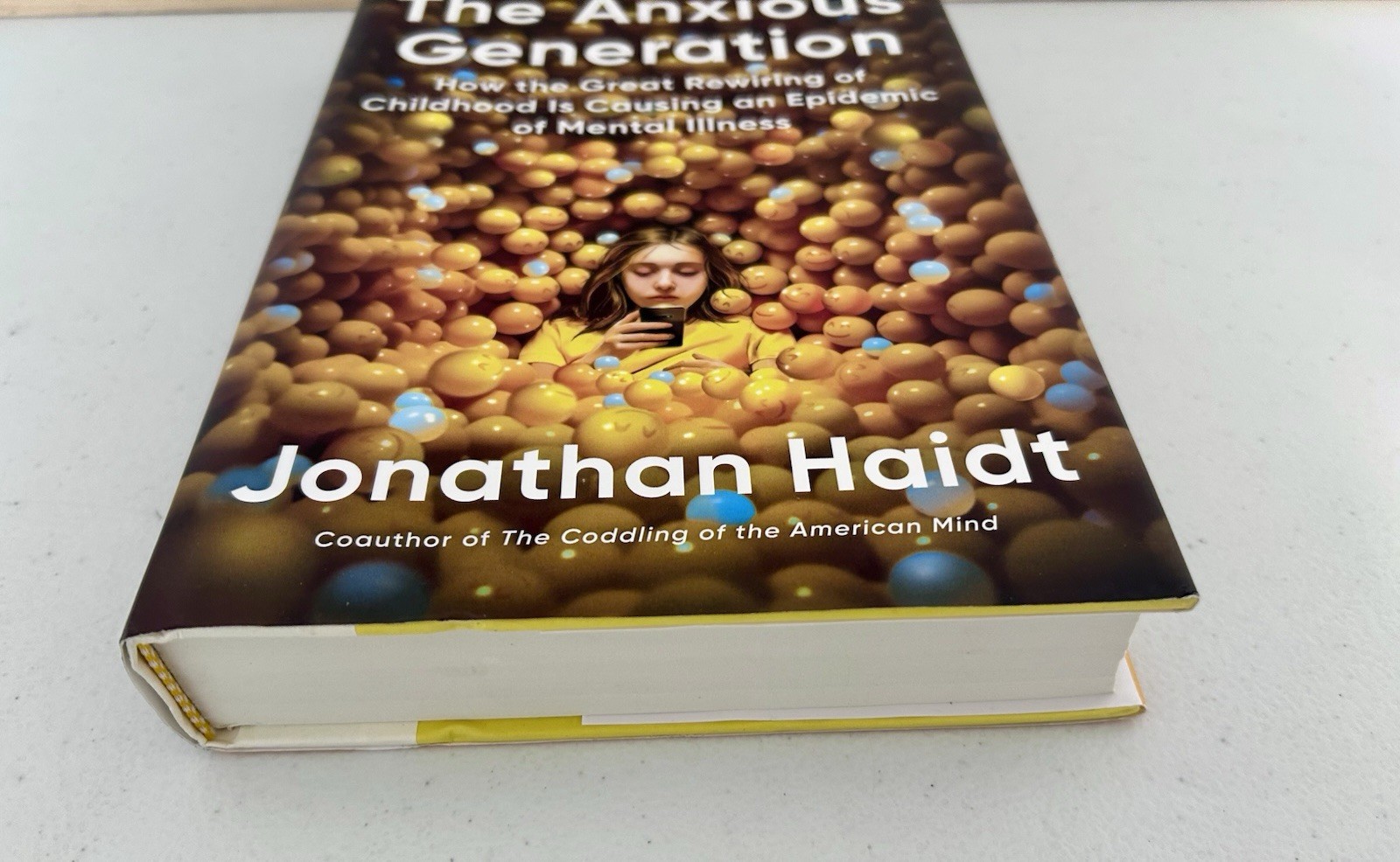 The Anxious Generation By Jonathan Haidt Hardcover Book 2024