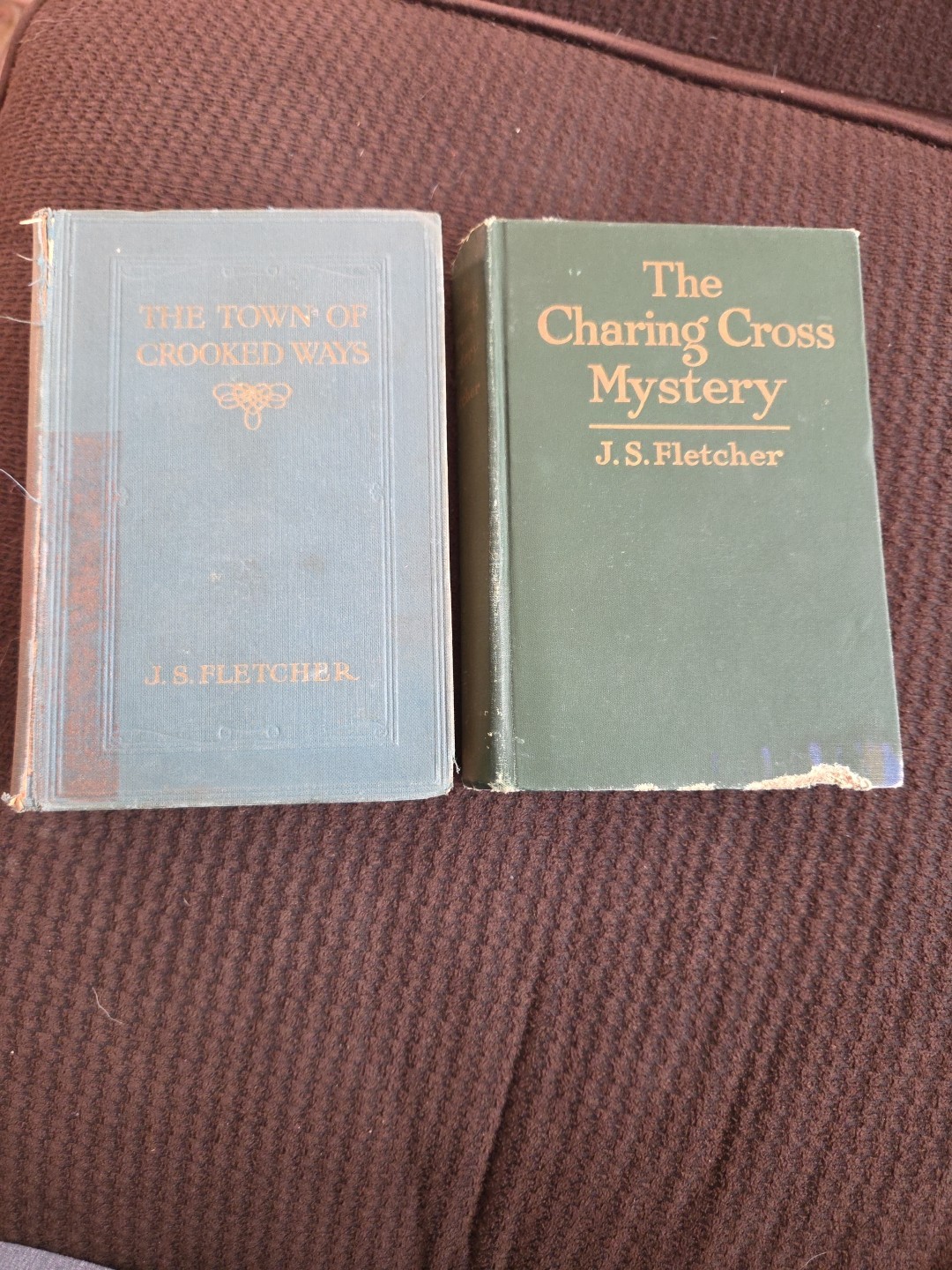 Rare Lot Of 14 J. S. Fletcher First Editions HC 1920’s- 1930’s Good