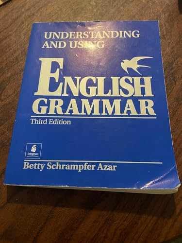 Understanding and Using – Paperback, by Azar Betty Schrampfer – Very Good