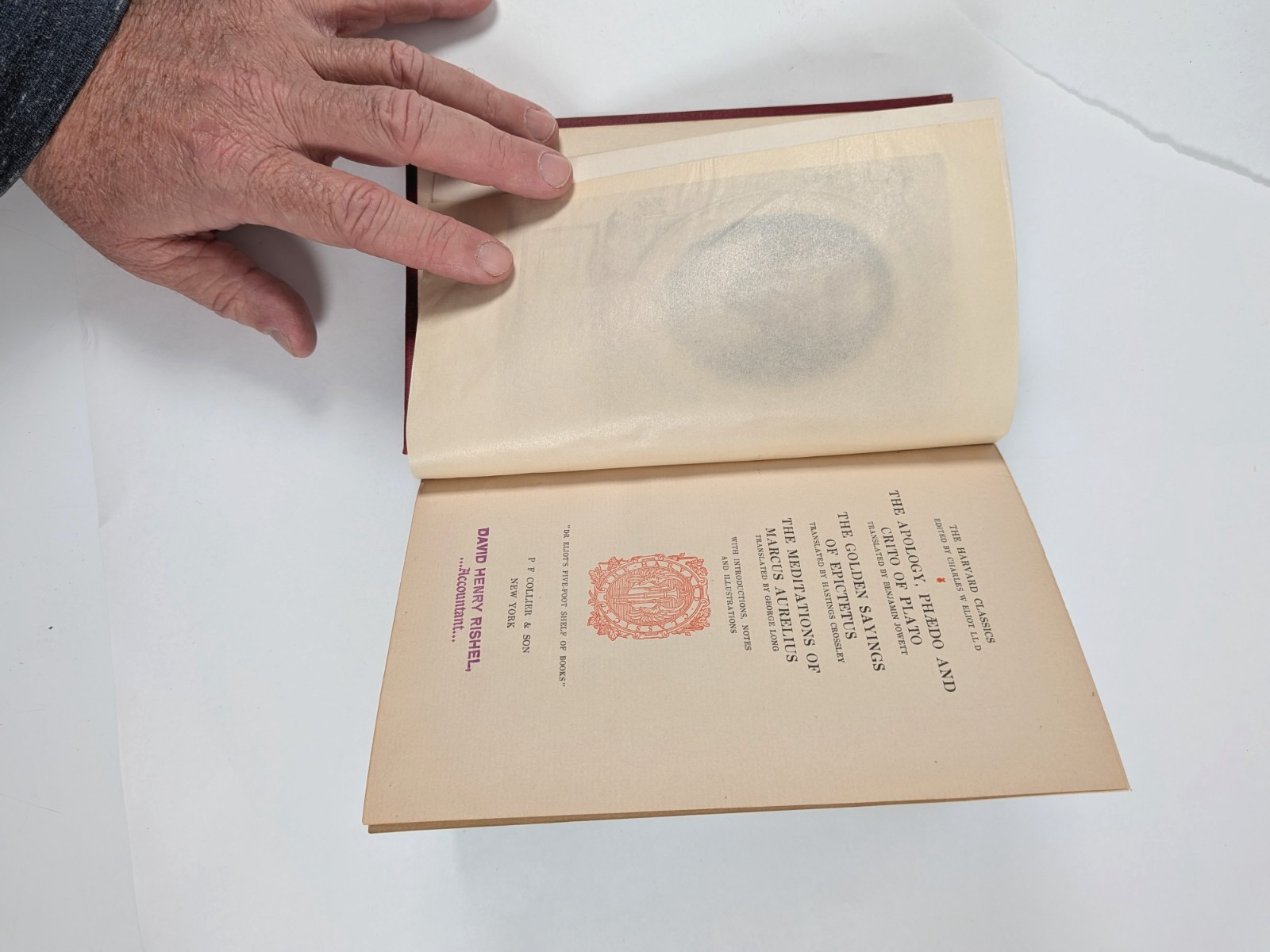 THE HARVARD CLASSICS PLATO EPICTETUS MARCUS AURELIUS 2