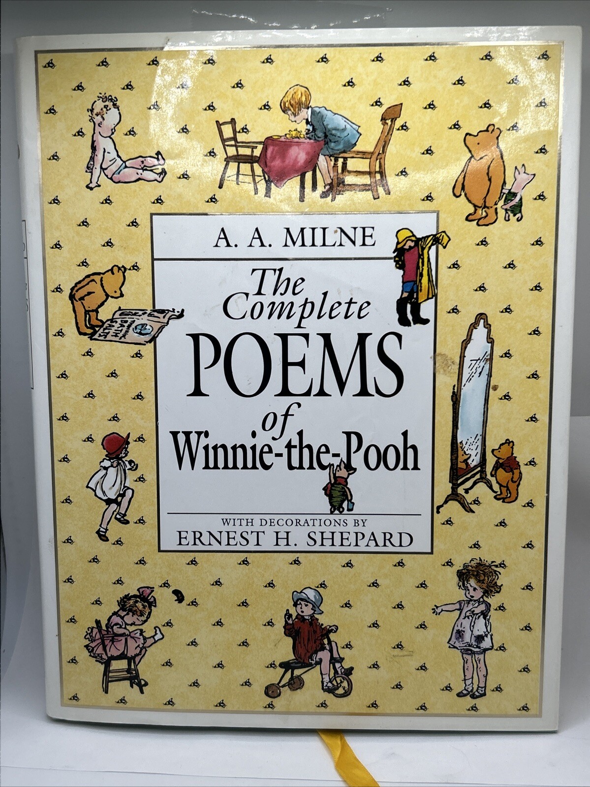 A A Milne The Complete POEMS of WINNIE-the POOH Illustrated 1988 Dutton