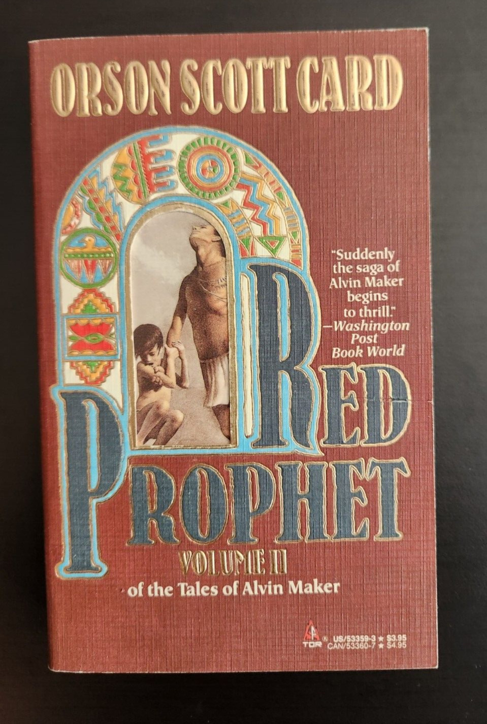 Tales of Alvin Maker Ser:Red Prophet-Orson Scott Card-1988,TOR PB-Like New-1stEd