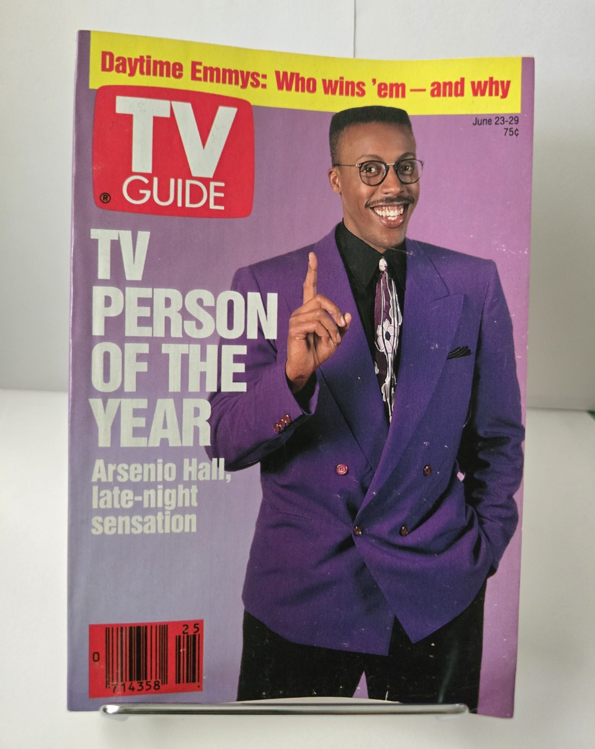 TV Guide June 23-29 TV Person of the Year Arsenio Hall Cover Issue