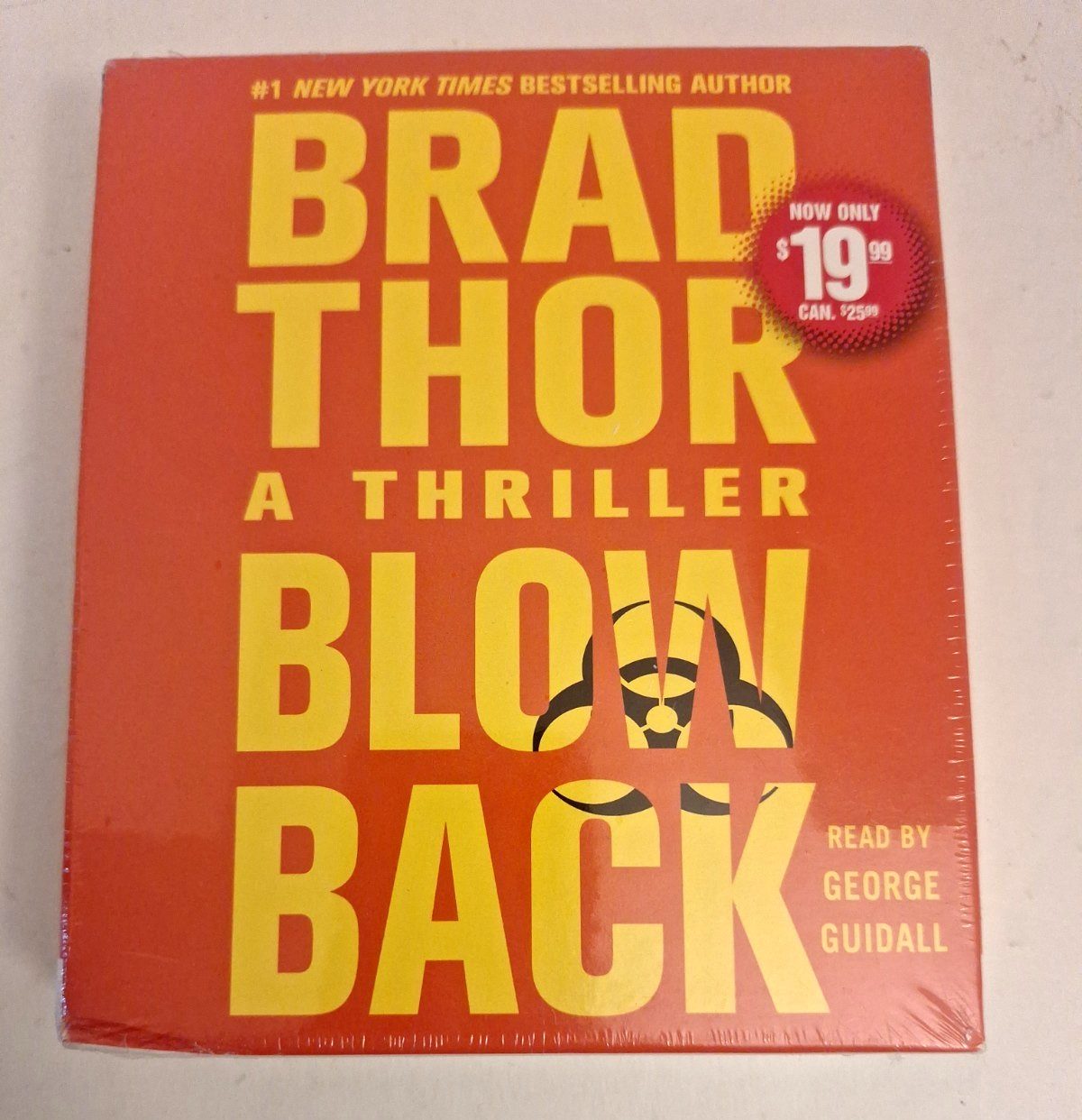 Brad Thor A Thriller:Blow Back 2016 – 11 Audio CDs – BRAND NEW SEALED
