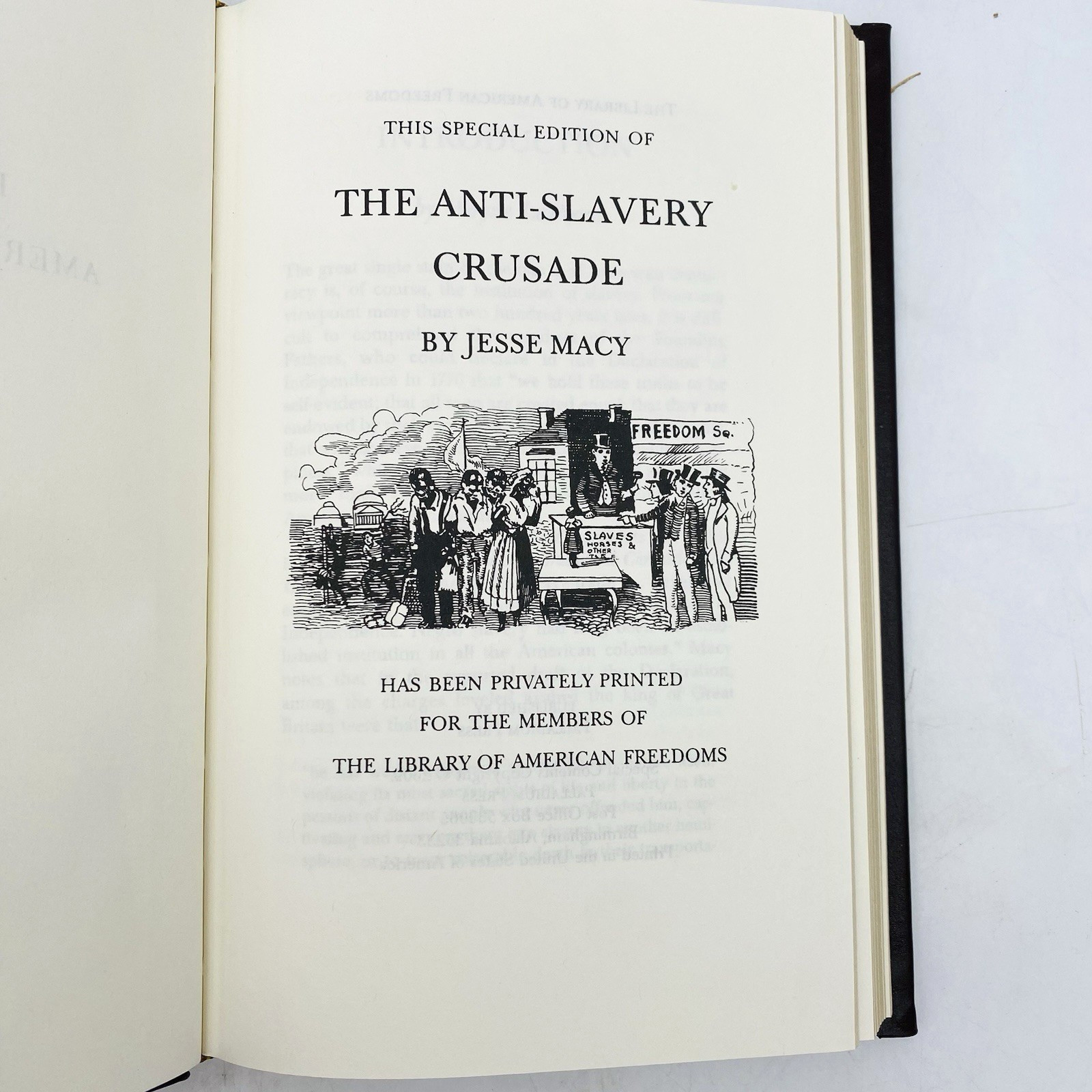 Lot of 3 Up From Slavery, Crusade, My Bondage,Library of American Freedoms Books