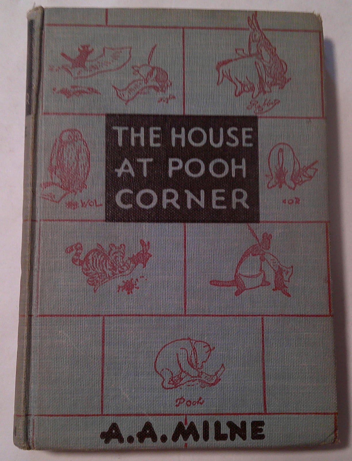 THE HOUSE AT POOH CORNER by A. A. Milne 1945 Illustrated by E. H. Shepard HB