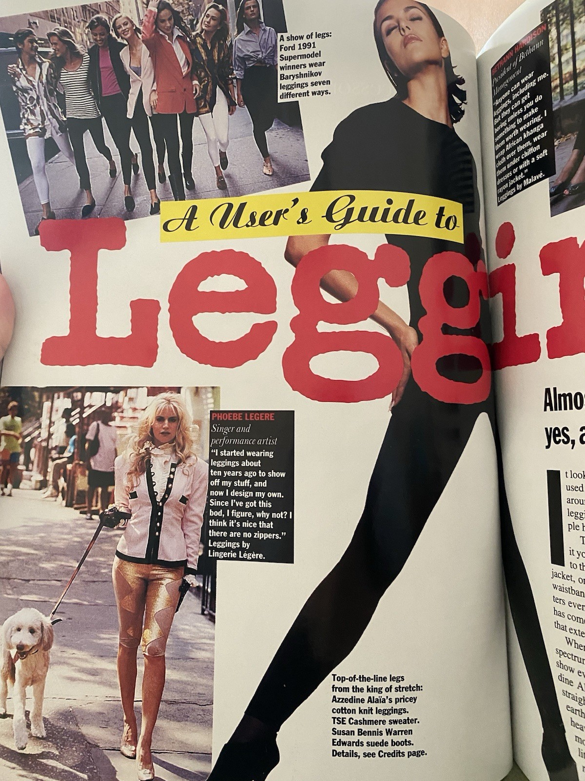 Vintage Allure Magazine November 1991 Princess Diana 90s Supermodels 90s Style