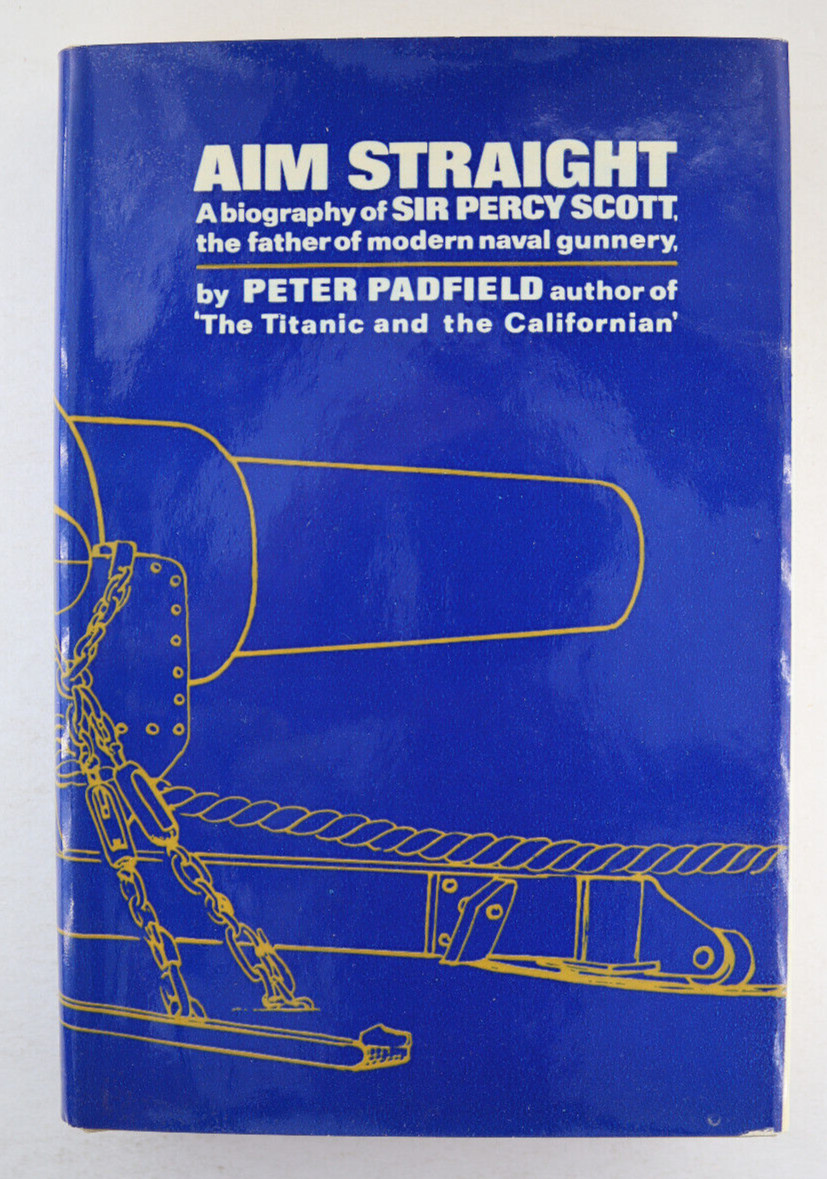 1966 Aim Straight The Story Of Modern Naval Gunnery HC DJ Illust. 317 pages