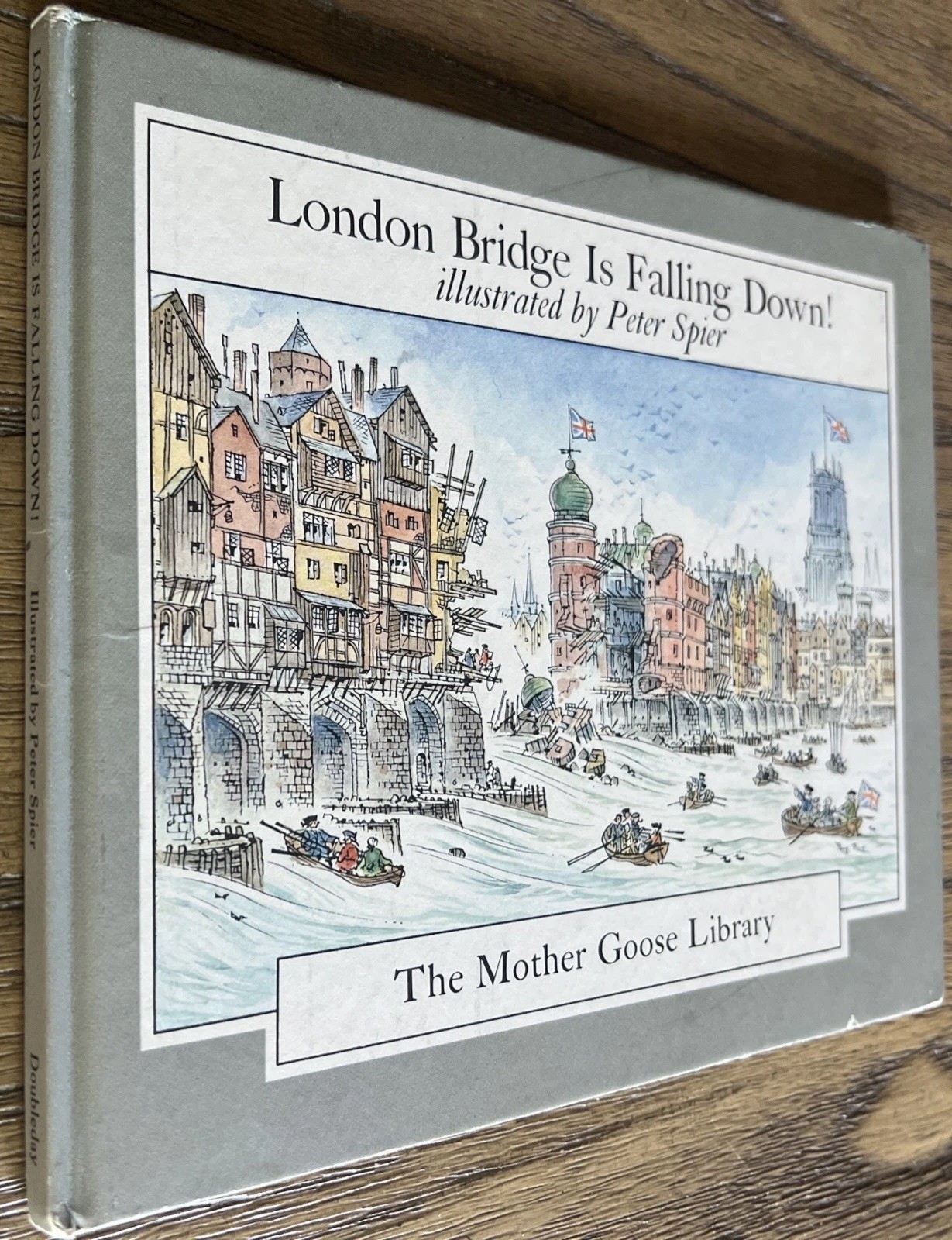 VTG LONDON BRIDGE IS FALLING DOWN 1967 1st Edition Hardcover Children’s Book