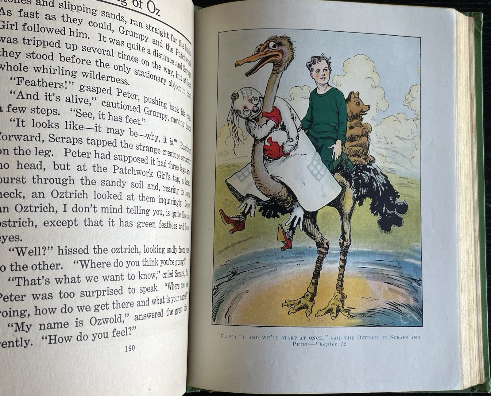 The GNOME KING of Oz, 1927 Ruth Thompson, First Edition, ALL 12 Color Plates