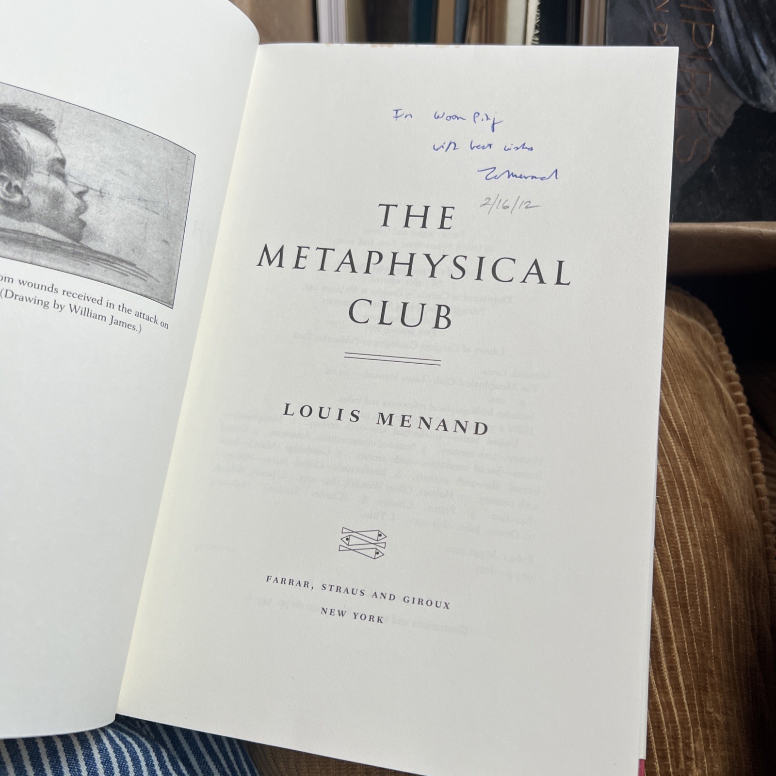 The Metaphysical Club : A Story of Ideas in America by Louis Menand