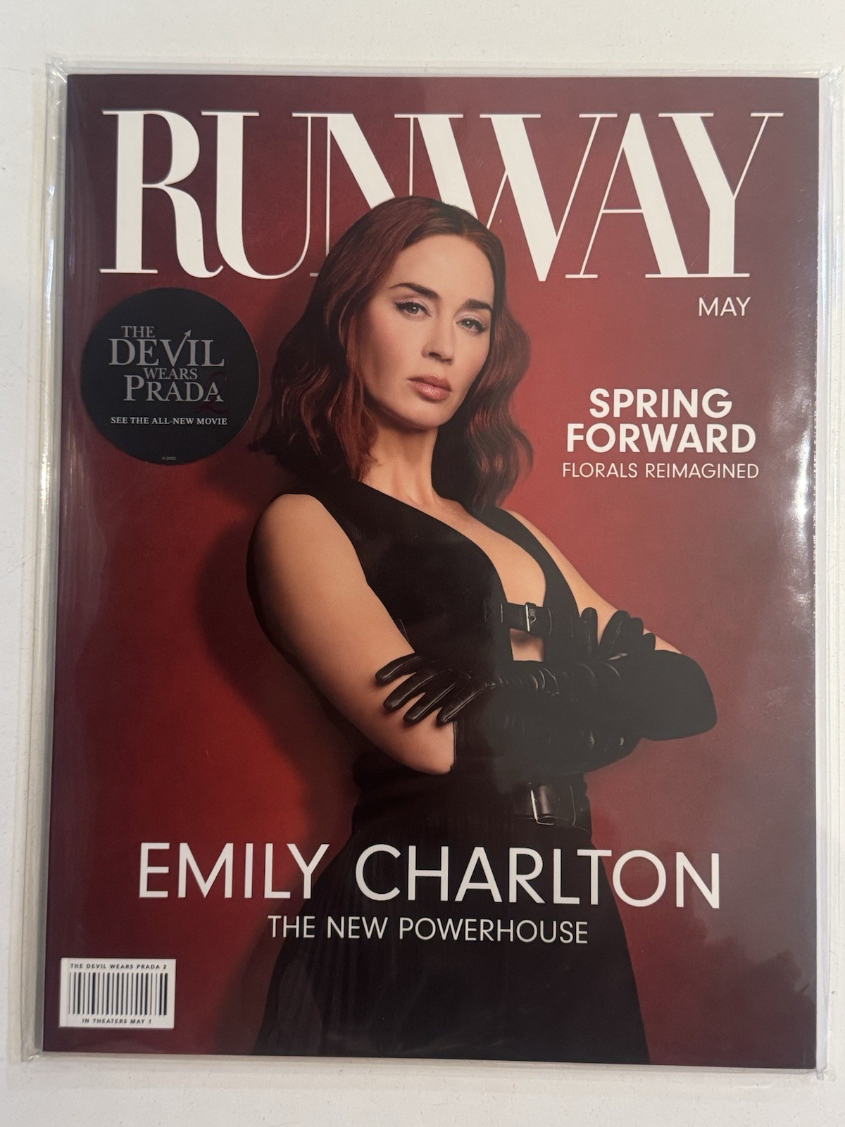 Runway May 2026 Fashion Magazine Movie Adaptation Florals Emily Charlton