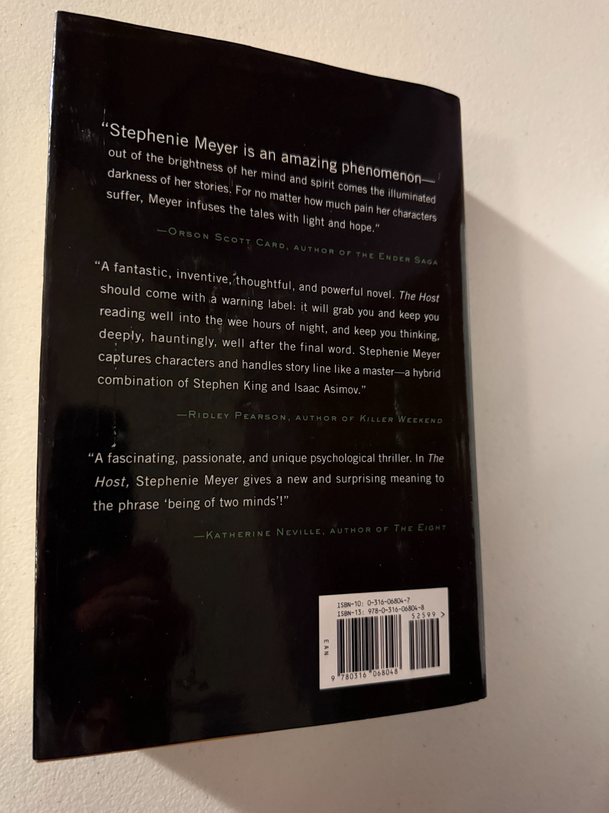 RARE «The Host» SIGNED by Stephenie Meyer 1st Edition 1st Print HC DJ 2008
