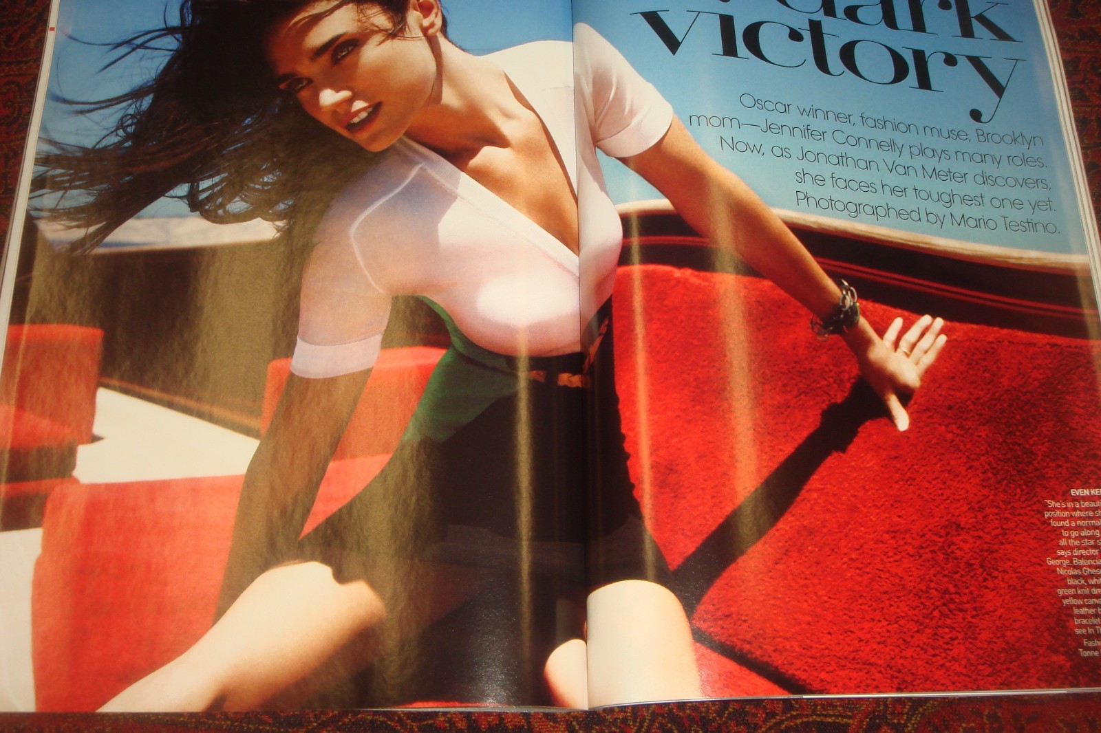 VOGUE NOVEMBER 2007 – JENNIFER CONNELLY – fashion photography, great ads 412 PGS