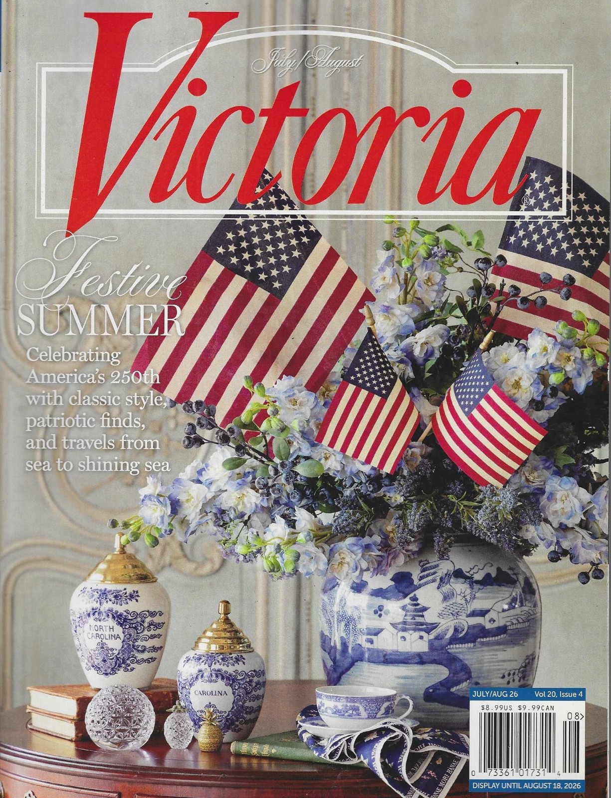 Victoria Magazine July / August 2026 America 250