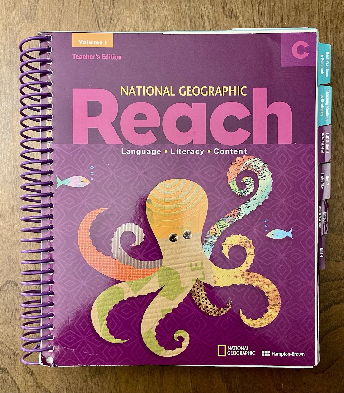 REACH: LANGUAGE, LITERACY, CONTENT (NATIONAL GEOGRAPHIC By Deborah J Short