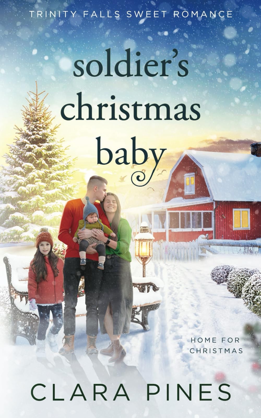 Soldier’s Christmas Baby: Trinity Falls Sweet Romance – Home f…