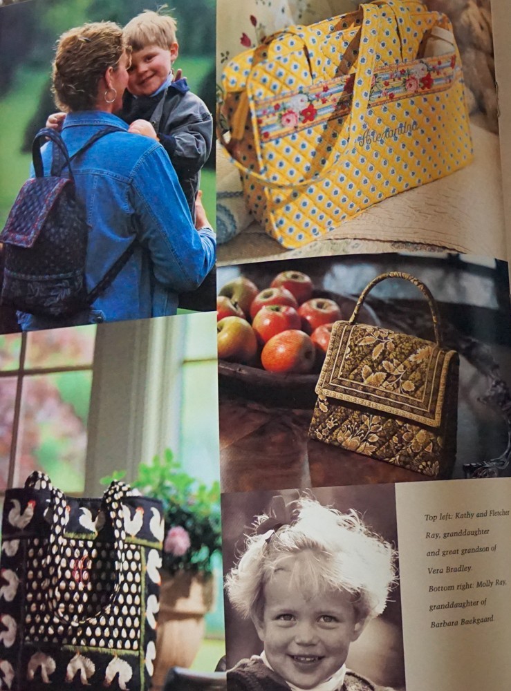 ~ Rare Vintage 1990’s Vera Bradley Catalog 24 pg Beginning Years Gorgeous Photos