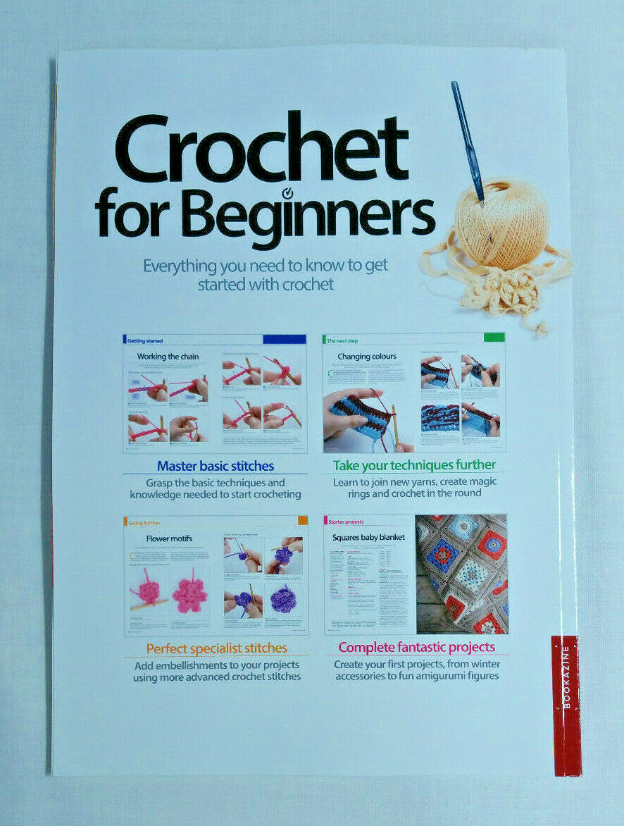 New CROCHET FOR BEGINNERS Over 45 Techniques Inside 161 Pages