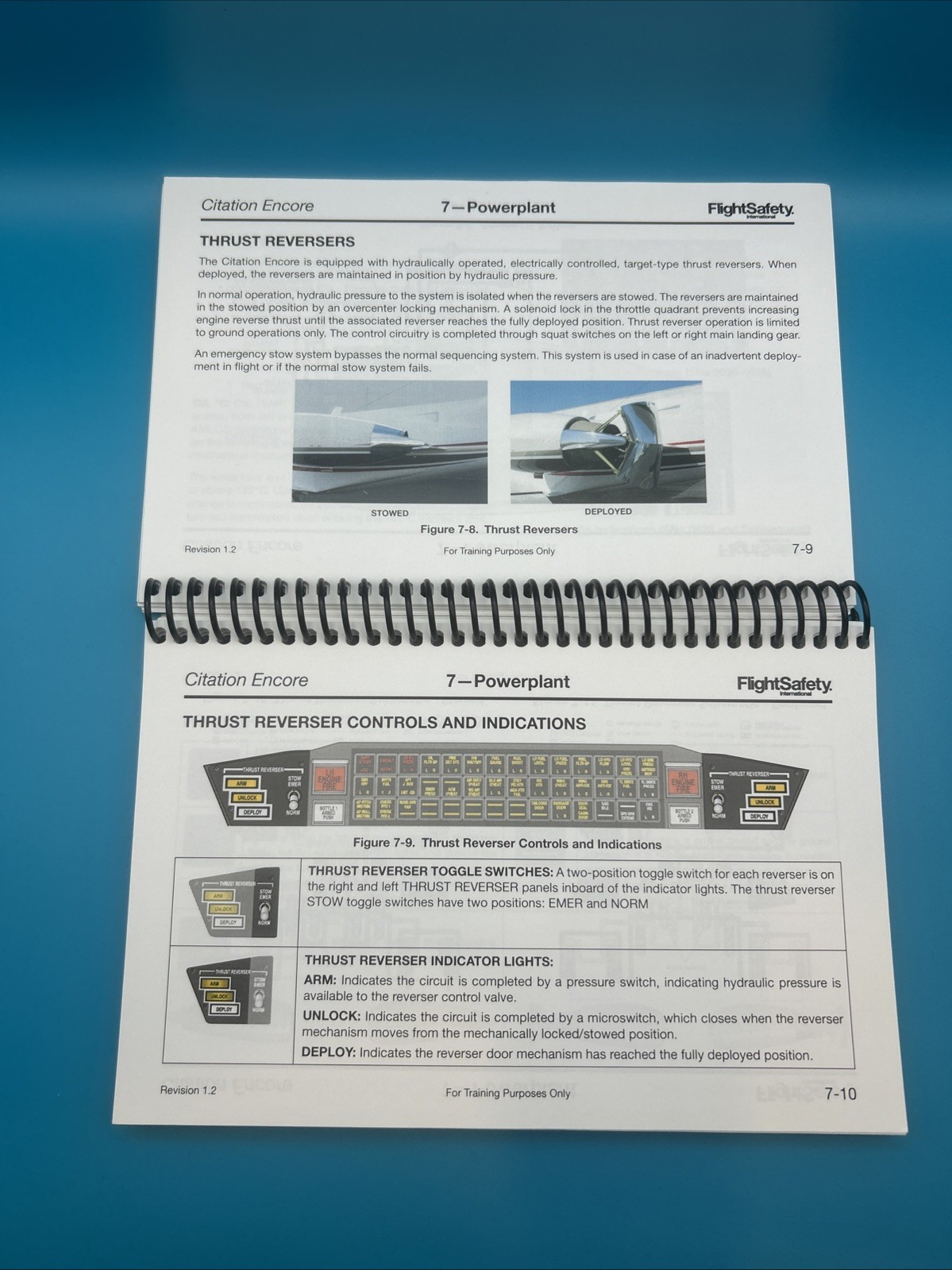 FlightSafety Recurrent Training Handbook Citation Encore Revision 1.2