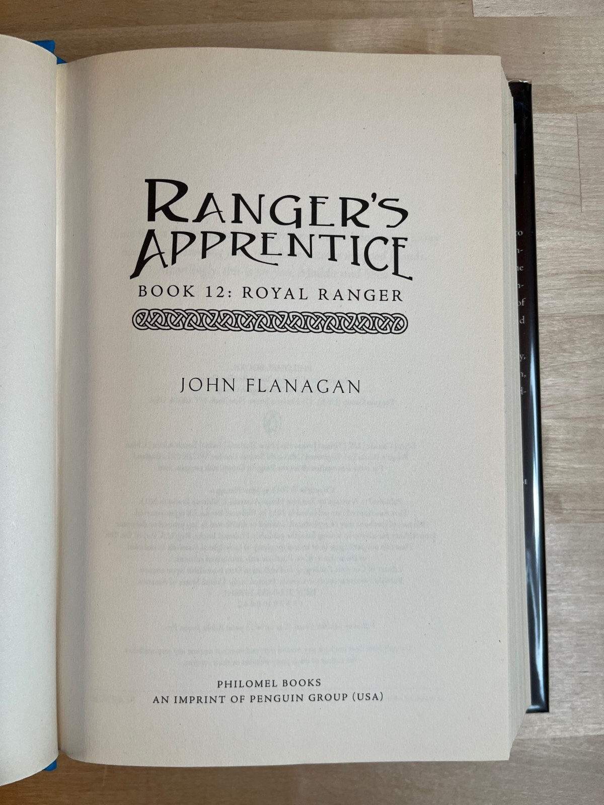 RANGERS APPRENTICE Series by John Flanagan, First Edition Hardcover Lot with DJs