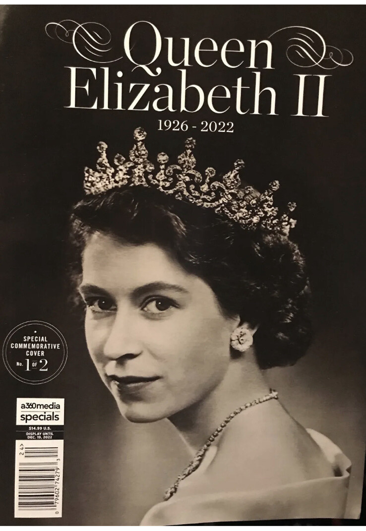 QUEEN ELIZABETH II a360 Media Special Tribute 1926-2022 Magazine
