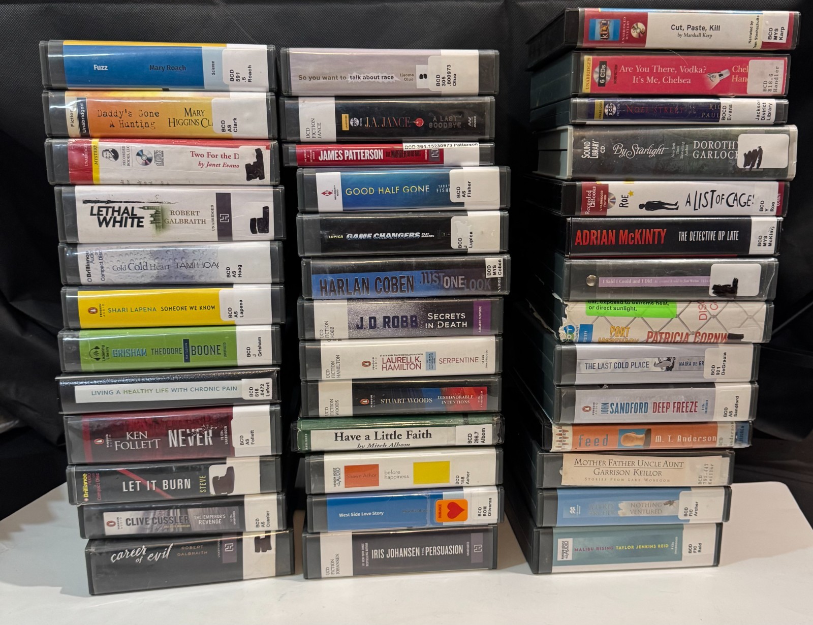 Audiobooks on CD Choose A Title! Ex Library