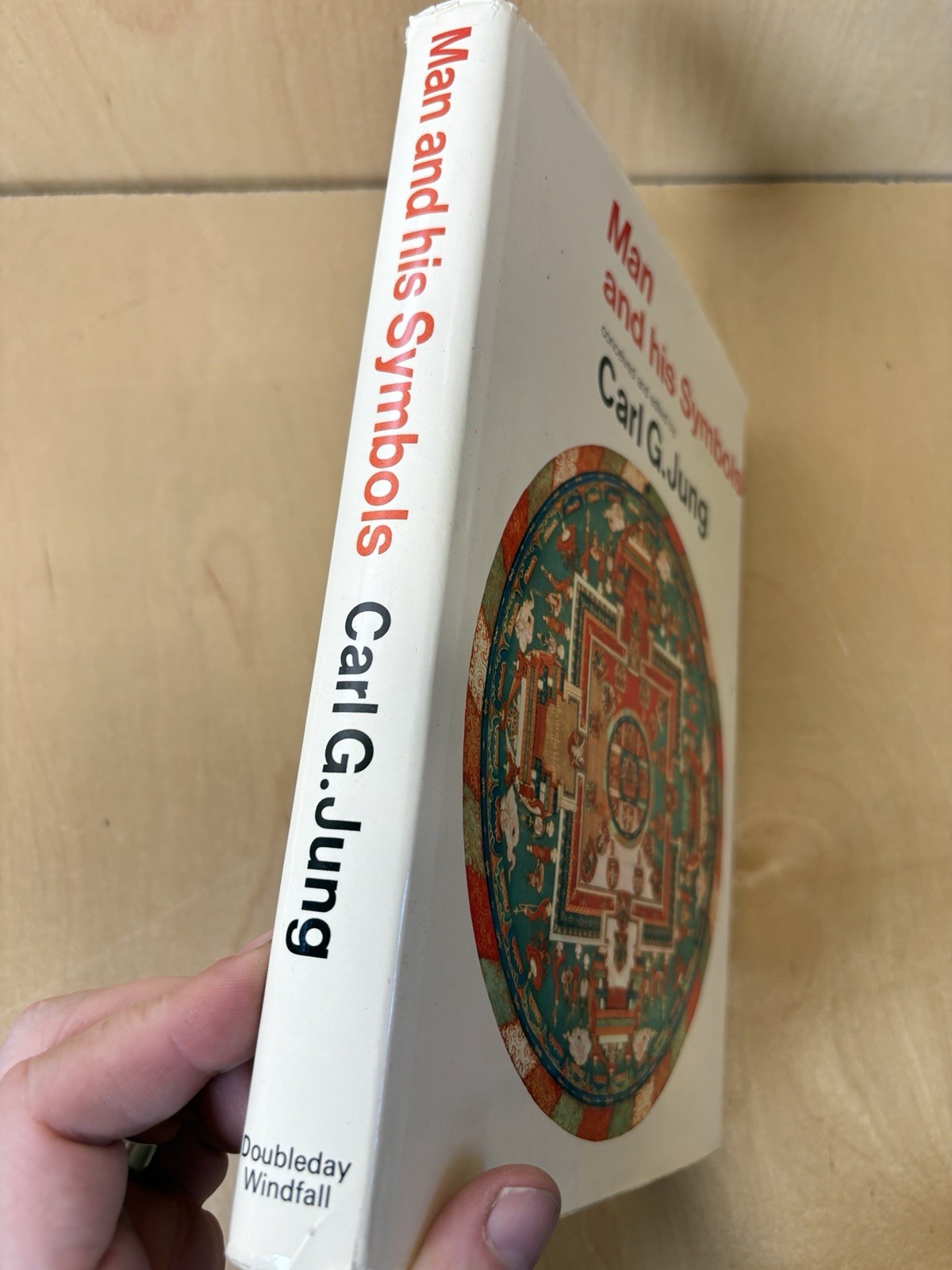 Man and His Symbols Carl Jung HC / DJ – Doubleday Illustrated Psychology (1979)