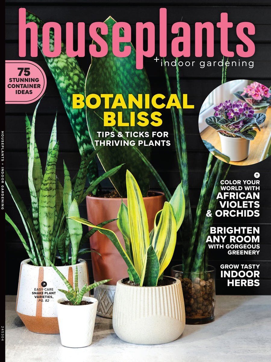 Houseplants & Indoor Gardening- a360media Specials Magazine- BRAND NEW