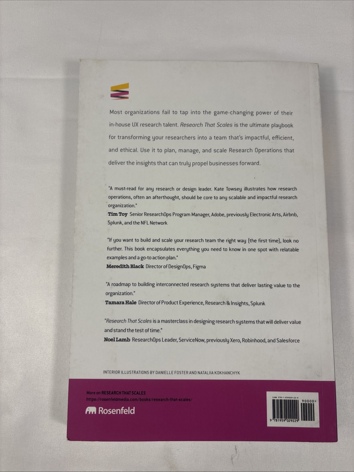 Research That Scales: The Research Operations Handbook by Kate Towsey: New