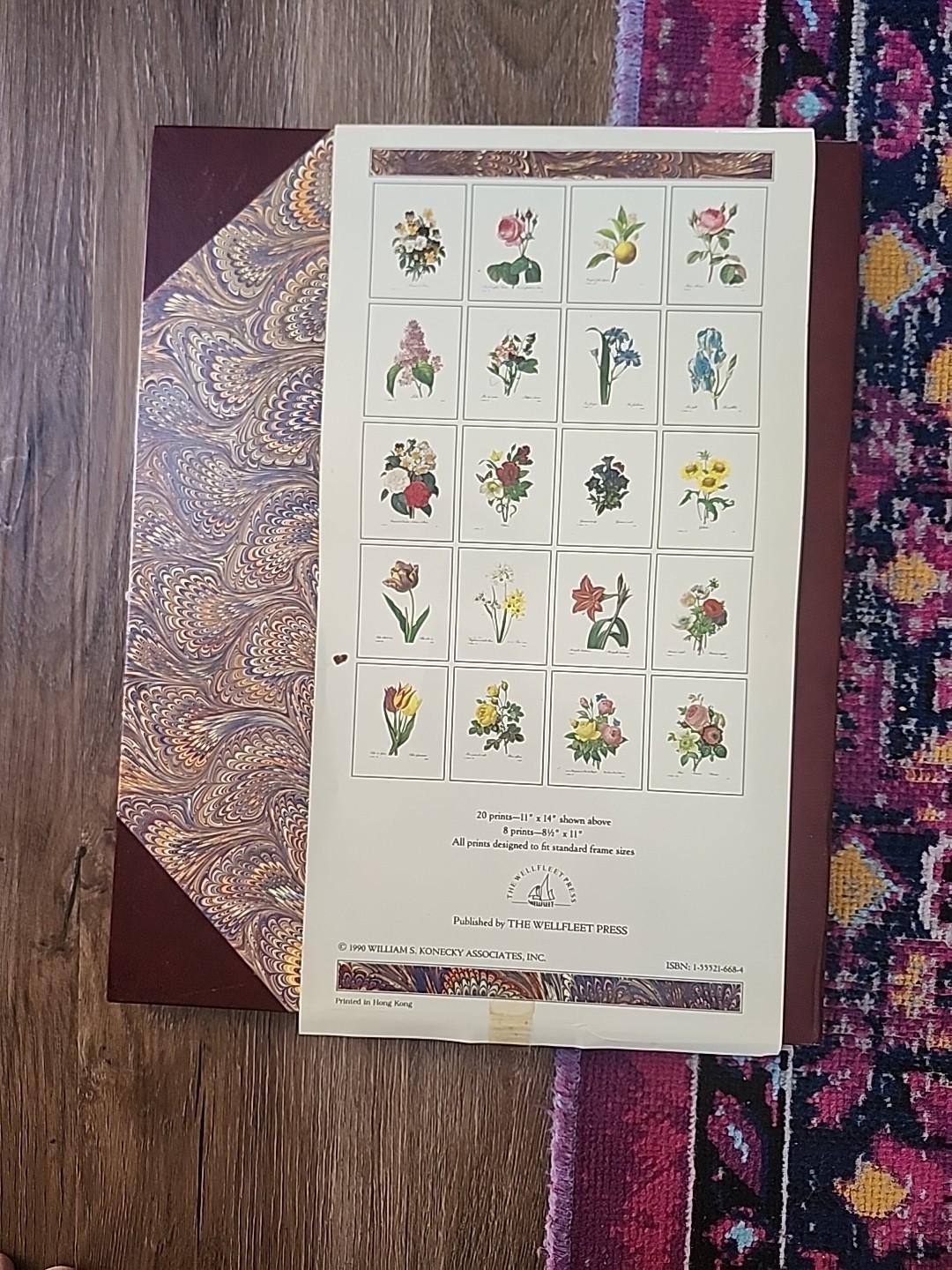 Pierre Joseph Redoute «Flowers A Portfolio of Full Color Prints» Incomplete Set