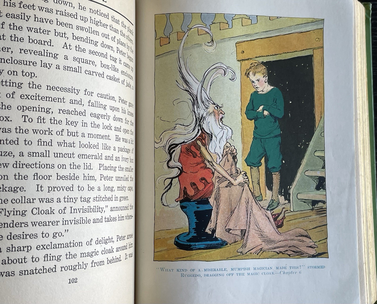 The GNOME KING of Oz, 1927 Ruth Thompson, First Edition, ALL 12 Color Plates
