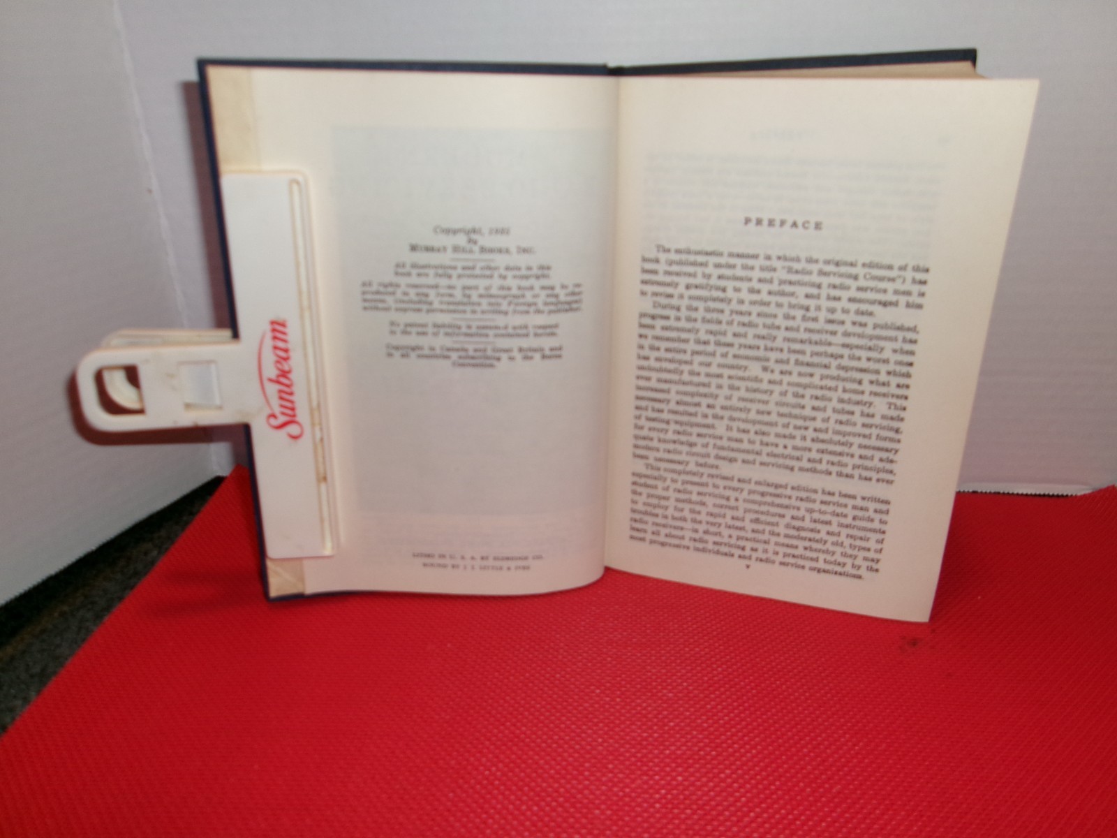 Modern Radio Servicing by Alfred A. Ghirardi 1935 w/ DJ book 1,317 pages 1st ED.