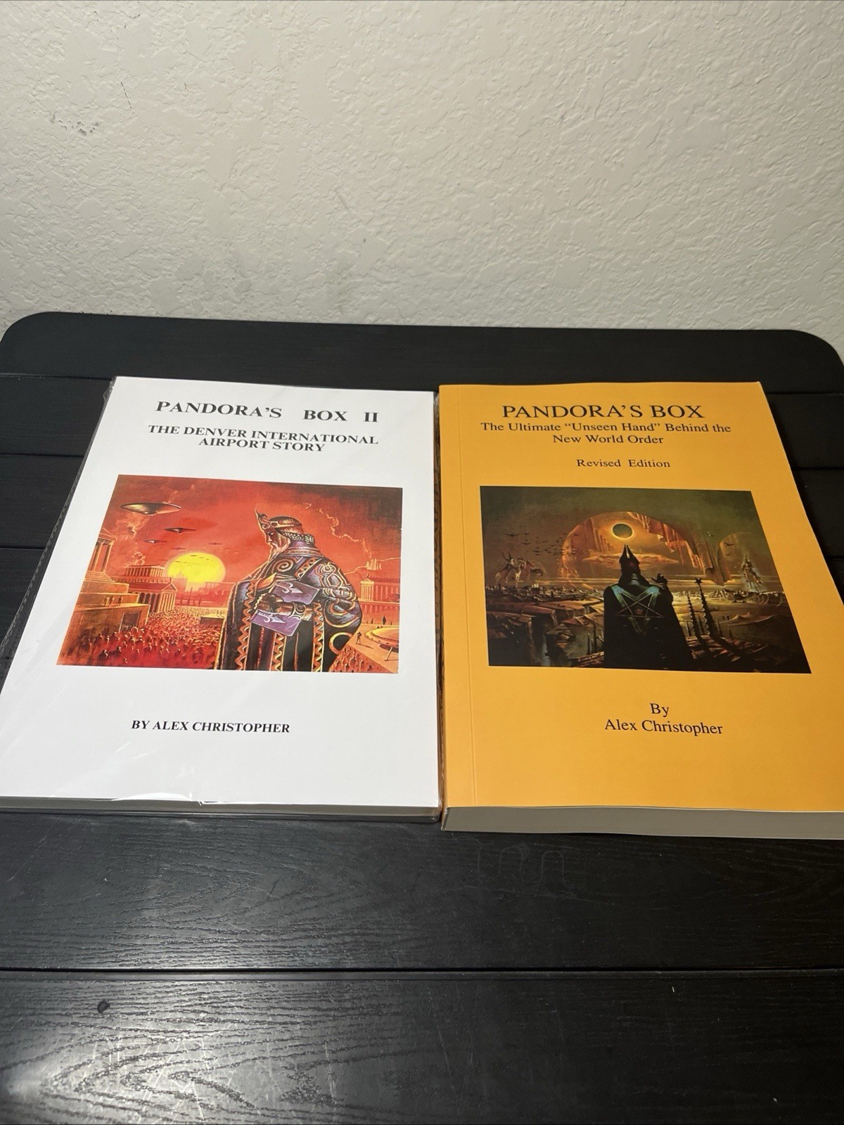 Pandora ‘ s Box I & II, Pandora Box 1 & 2, Alex Christopher , Reprint, 8.5*11.5”