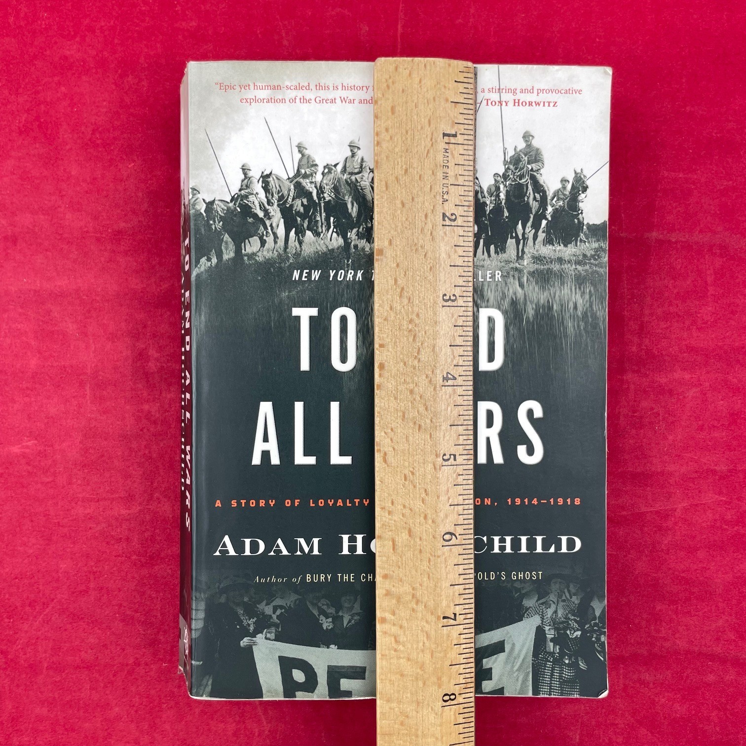 Vintage 2011 To End All Wars Adam Hochschild Paperback Book