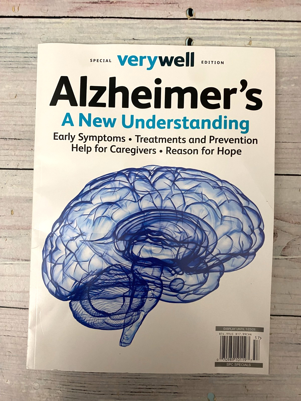 Special Very Well Edition January 2026 Magazine Alzheimer’s a New Understanding