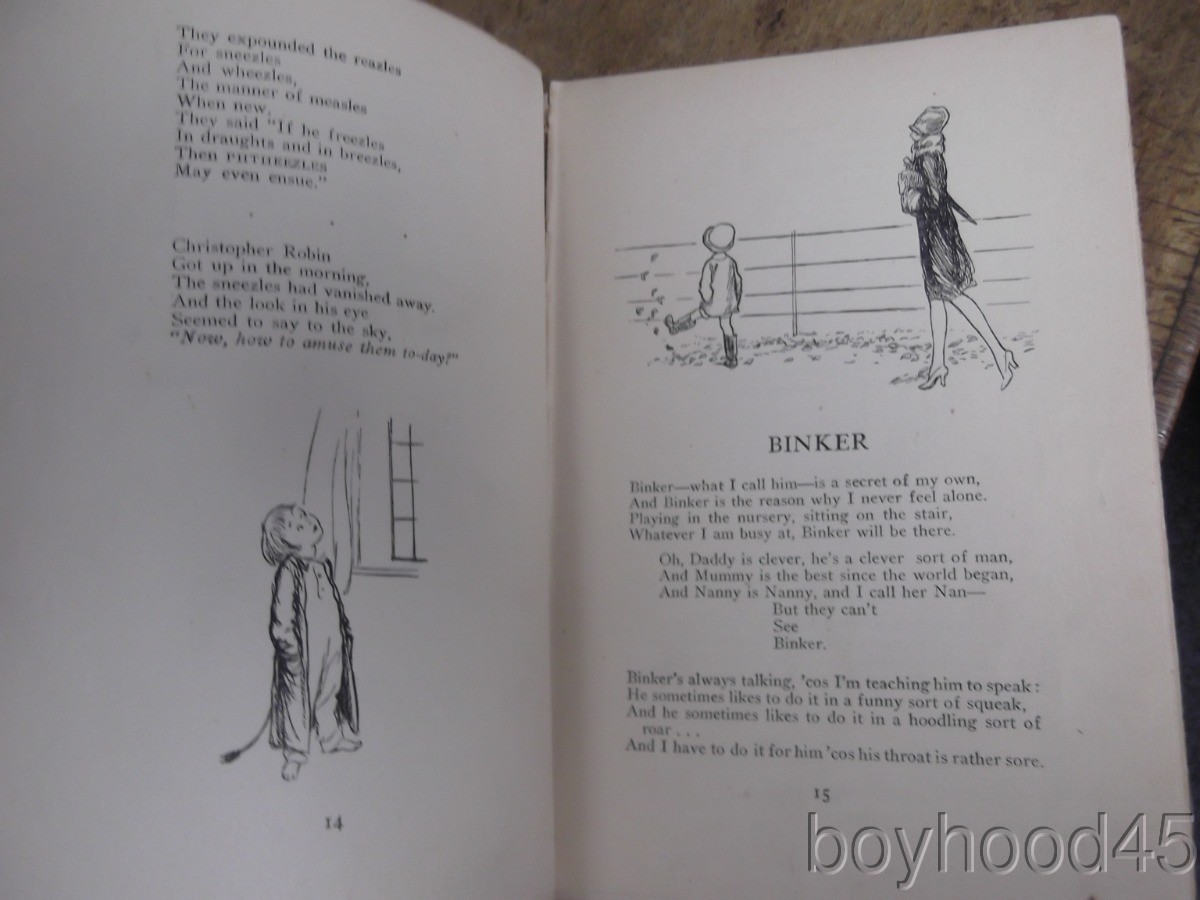 Now We Are Six by A.A. Milne–First American Edition, 1927