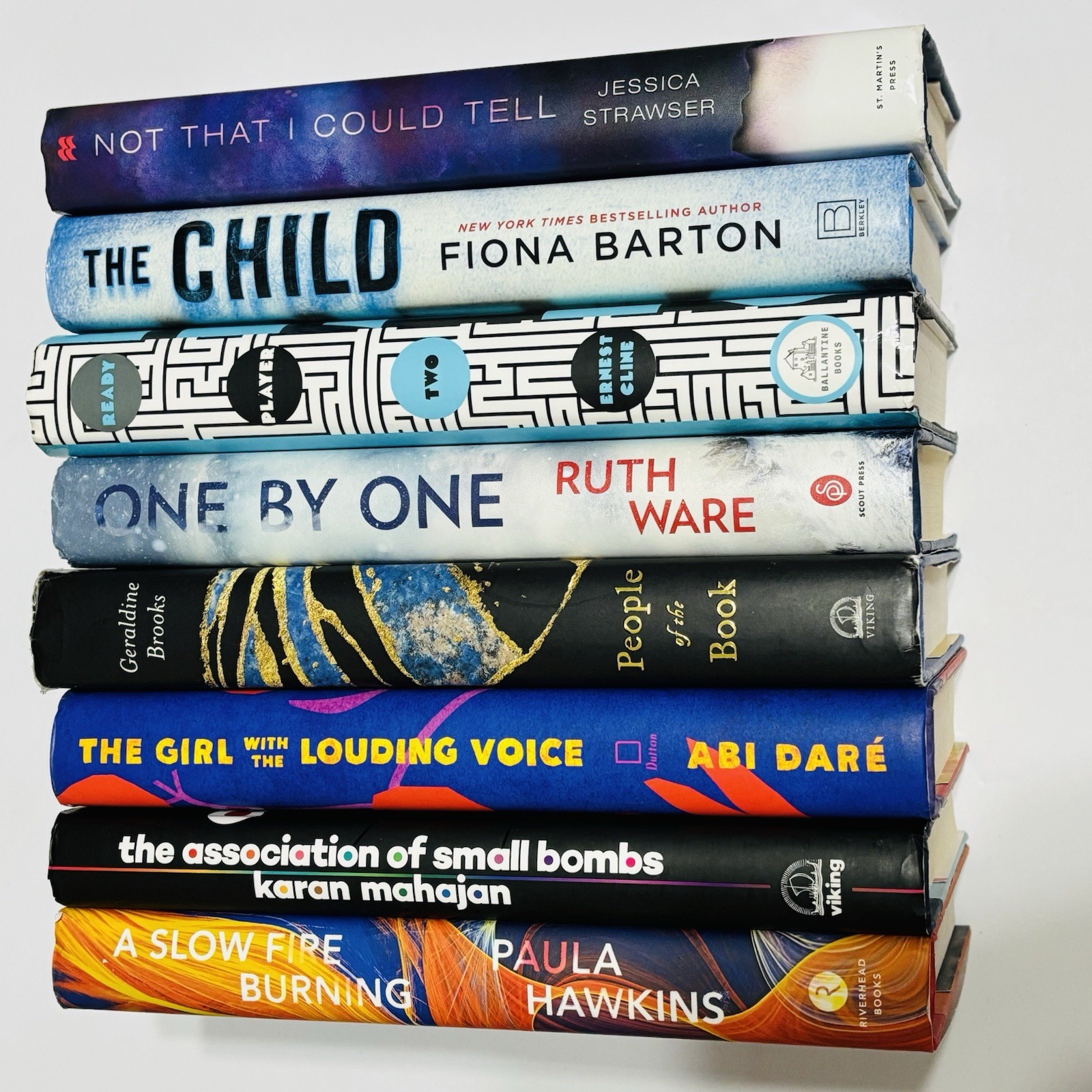 Popular Fiction Hardcover Choose Your Title Thriller Mystery Romance Bundle Lot