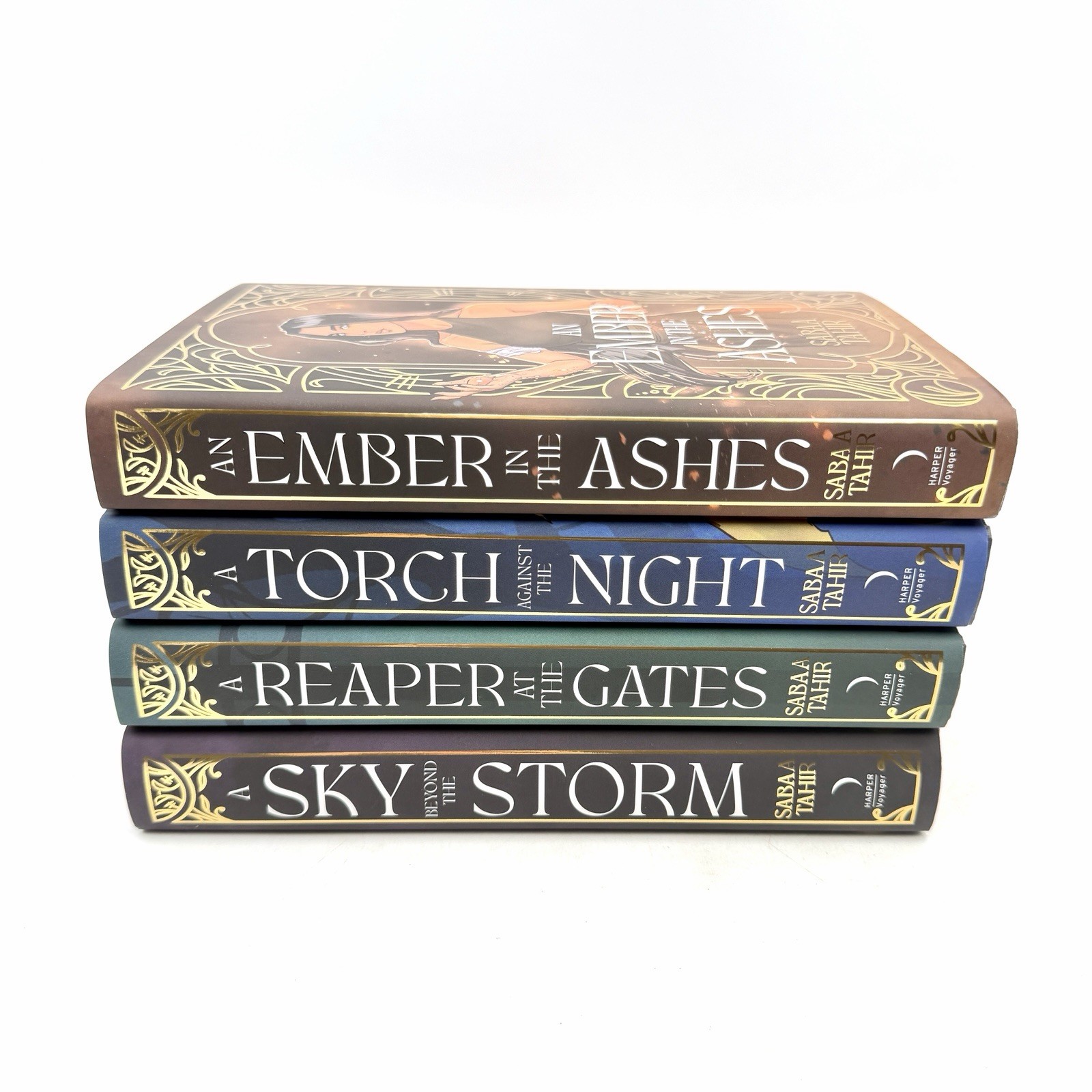 Fairyloot SIGNED An Ember in the Ashes Set Exclusive Iron Edition – US SELLER