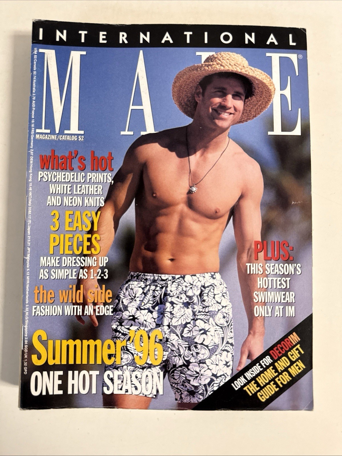 INTERNATIONAL MALE catalog 1996 lot of 13 issues- Gay Interest-Men’s Fashion