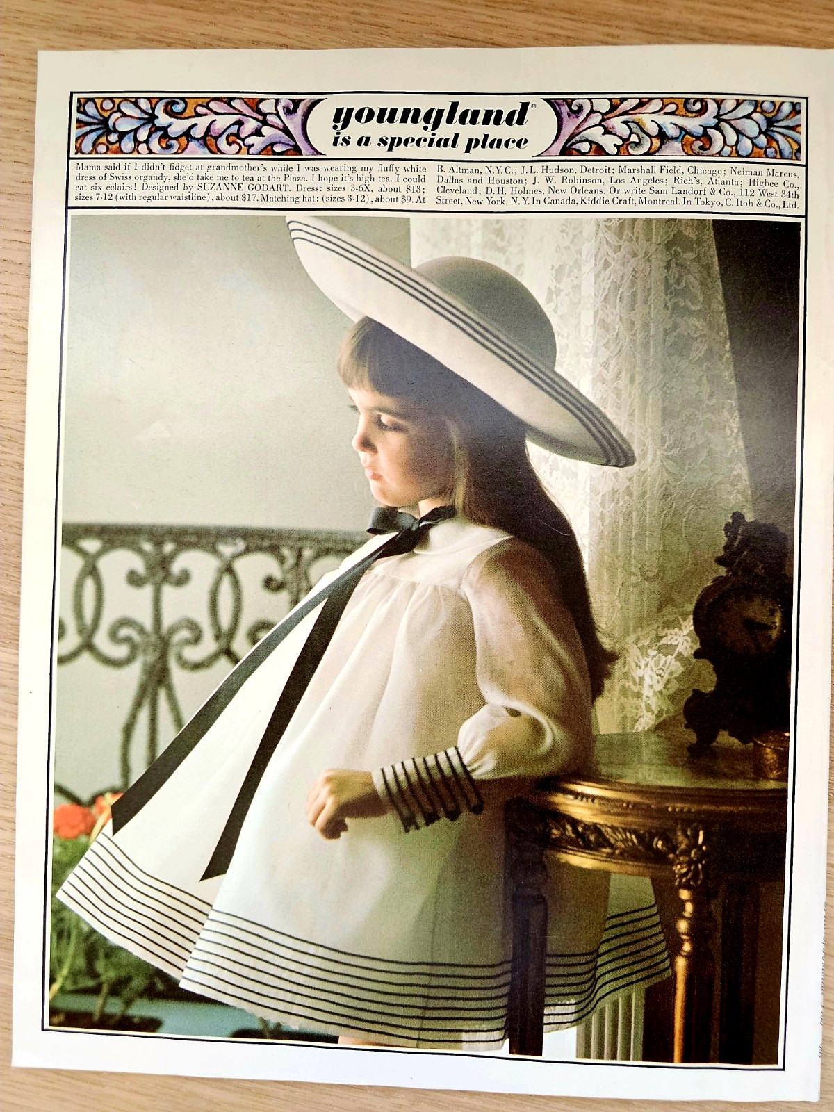 VOGUE CHILDREN Spring/Summer 1965 Fashion Magazine 13″ x 10″ 102 Pages Vintage